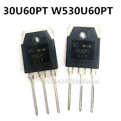Original 5pcs/  30U60PT W530U60PT TO-247  30A 600V