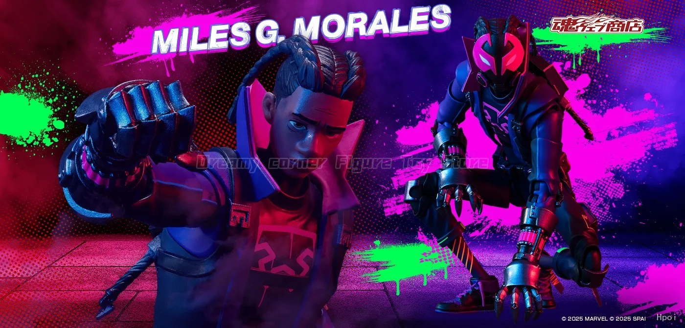 

【In Stock】BANDAI SPIRITS S.H.Figuarts ACROSS SPIDER-VERSE PART ONE Miles Morales Action Figure Toy Model
