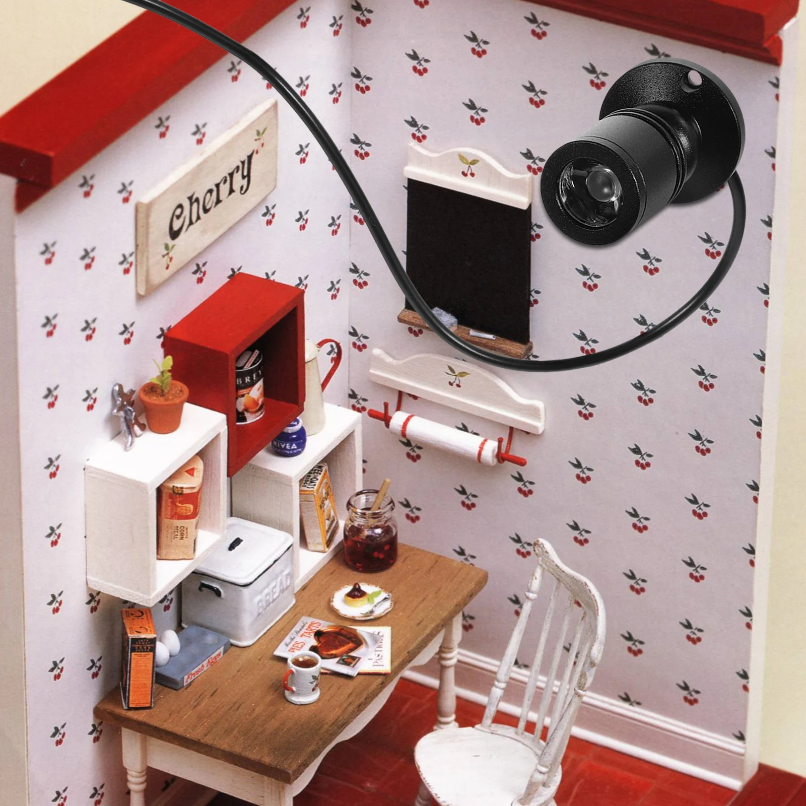 

USB Mini Spotlight LED Cabinet Light for Jewelry Display Bright Long Lasting Easy Installation Small Space Track Light