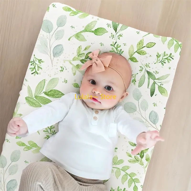 Y4QA Upgrades Baby Changing Pad Cover Soft Changing Pad Cover Lovely Pattern Comfortable Infant Massage Mat Cover Essential