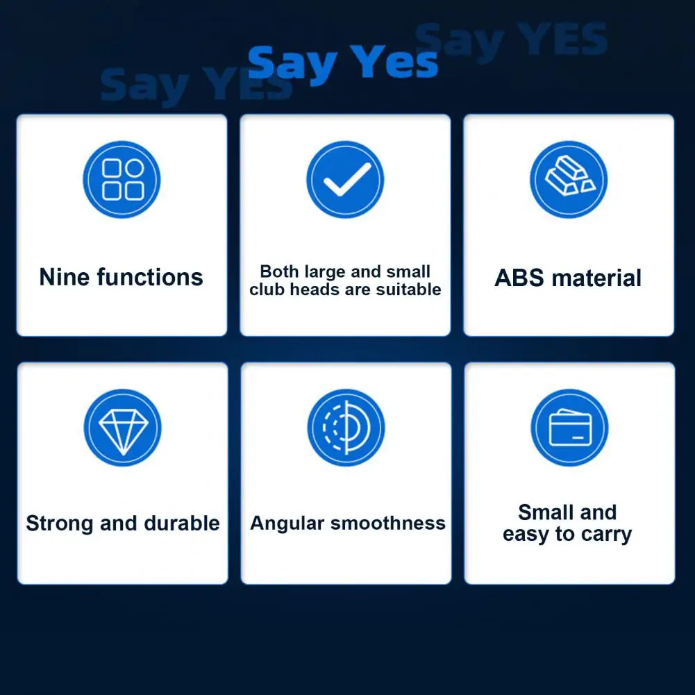 

Формирователь головы для гольф-клуба 9-в-1, инструмент для ремонта наконечника кия, шлифовальный станок для наконечника бильярдного кия, полировщик, портативный бильярдный кий для точности