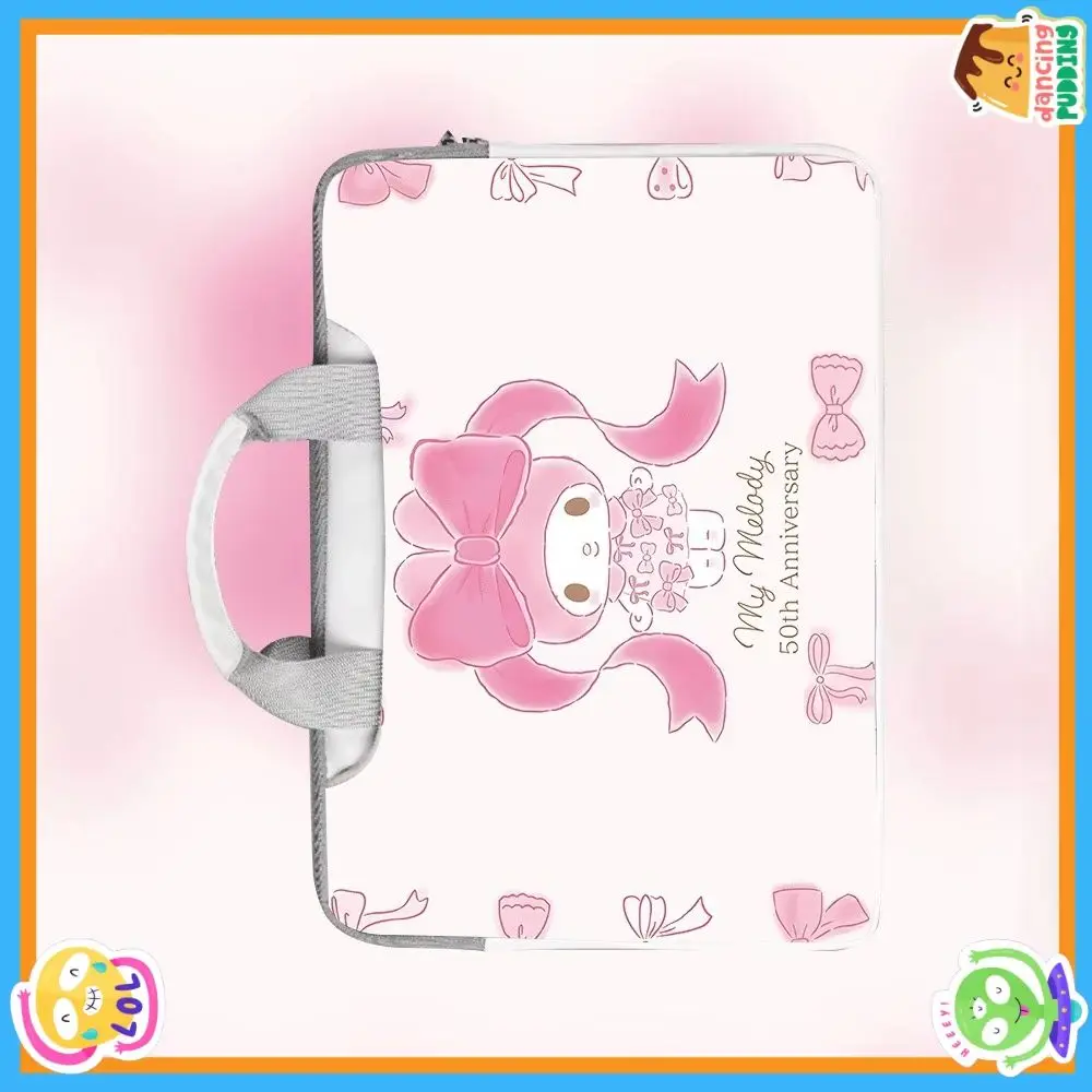 

Cartoon Hello Kitty Kuromi Portable Laptop Bag Protective Cover for Macbook 12 13 14 15.6 16 Inch Macbook Air ASUS Huawei Gift