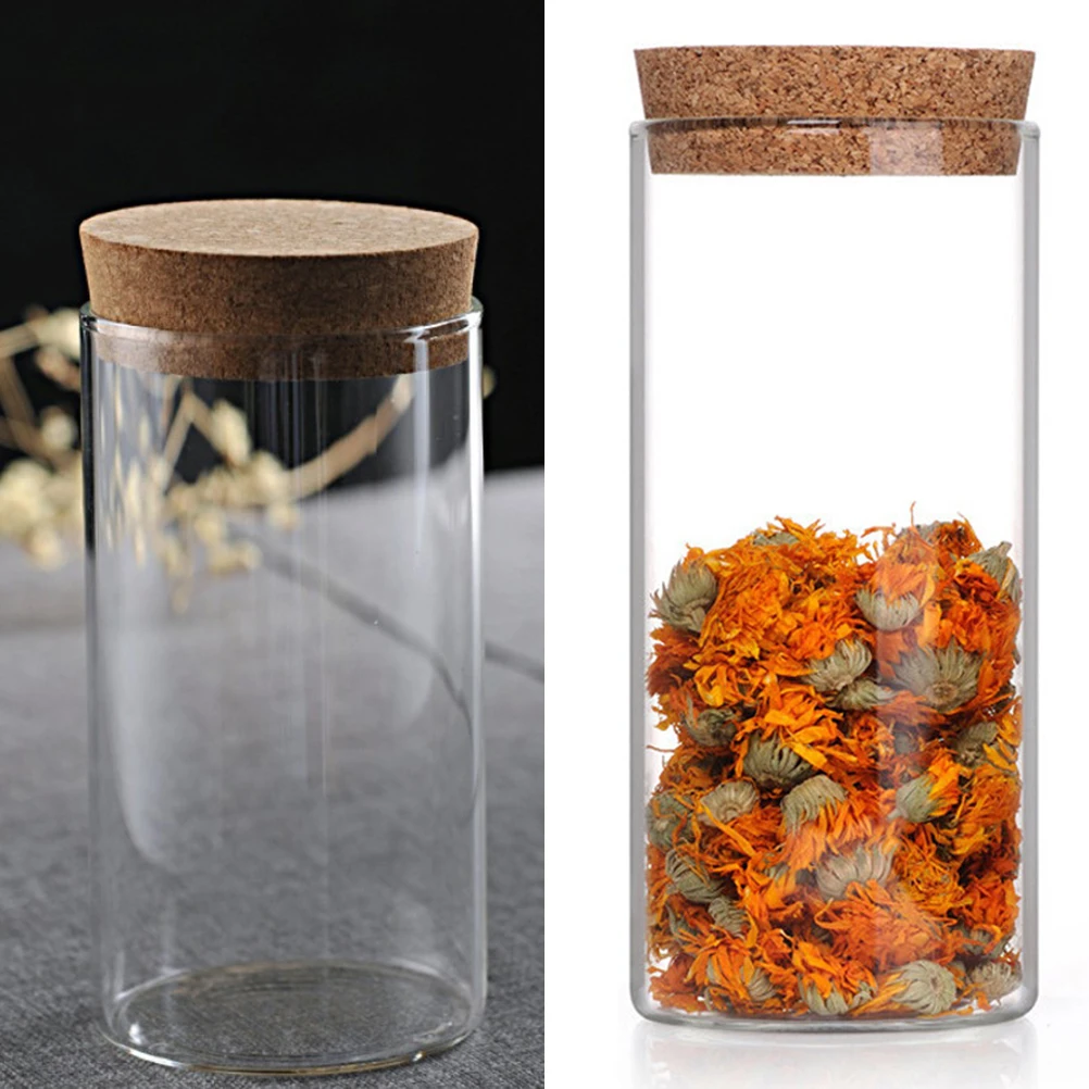 

300 Food Grains Container Sealed Canister Storage Jar for Cookies Spice Flour Tea Nuts Cereal High Transparency