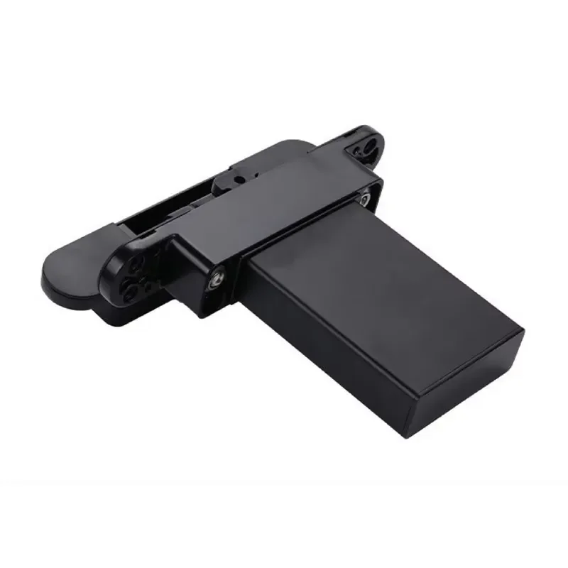 Zinc Alloy Invisible Door Hinge Hydraulic Adjustment Self-closing Buffer 60/80KG Hidden Folding Door Closer Spring Hinge 125