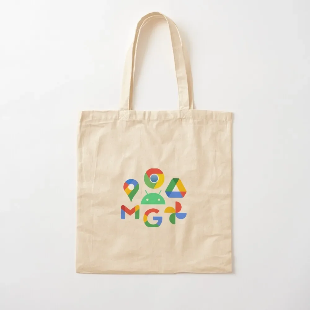 

google android apps Tote Bag reusable shopping bag Women's shopping bag eco pack