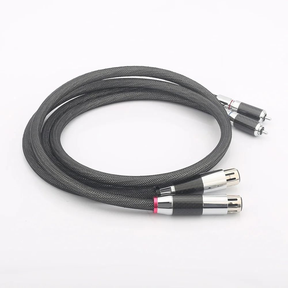 

Audiocrast посеребренный разъединительный аудиокабель RCA TO XLR HIFI