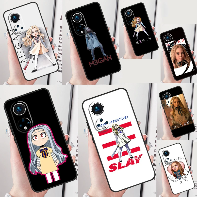 Movie MEGAN M3GAN Case For Honor X8 X6 X7 X9 X8a X9a X7a X6a 50 70 90 Lite 8X 9X Honor Magic 5 Lite Pro Cover