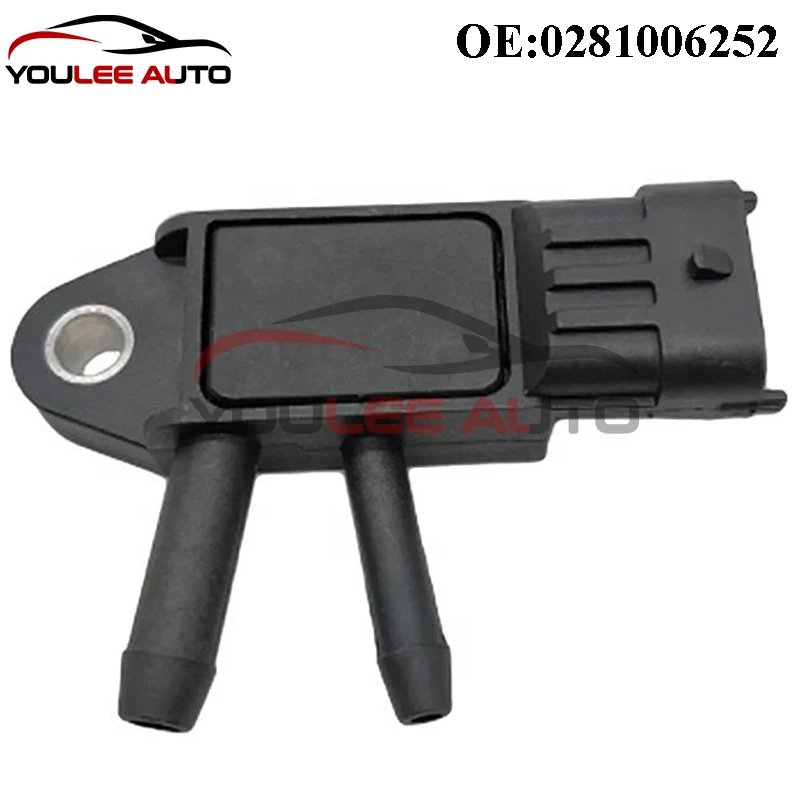 OEM 0281006252 227702184R DPF Differential Pressure Sensor For Renault Megane III Grandtour KZ 1.5 DCI Diesel 2009-2016 Parts