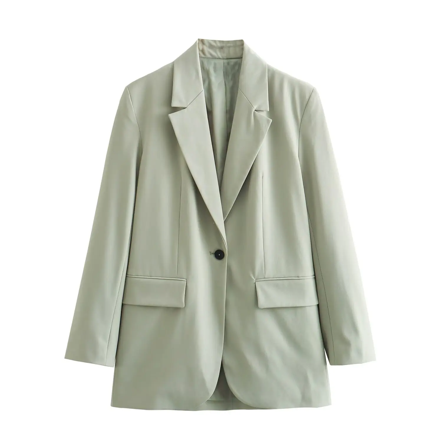 

European and American style autumn new product fashionable temperament commuter style direct tailor loose version blazer