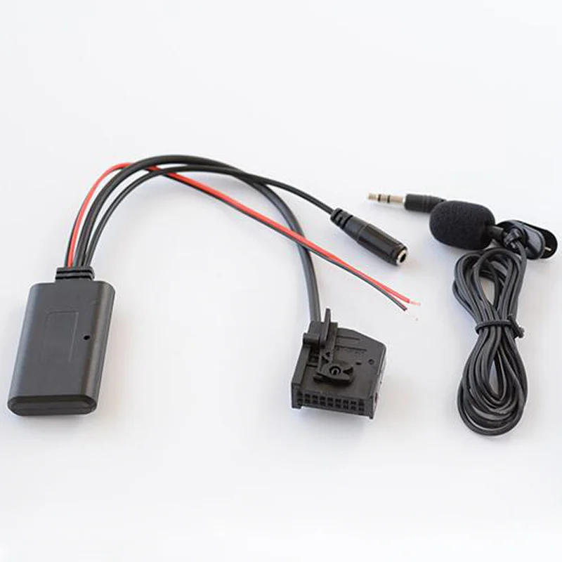 Car 18 Pin Aux Audio Cable Bluetooth Audio Microphone adapter for Mercedes Benz Comand 2.0 APS  W168 W202 W203 W209 W211 R170