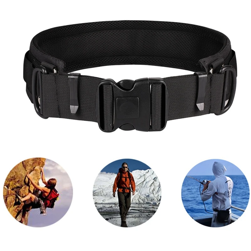 SLR Camera Fixed Belt Outdoor Hanging Buckle Storage Photography Belt Mountaineering Lens Bag Hanging Buckle Belt