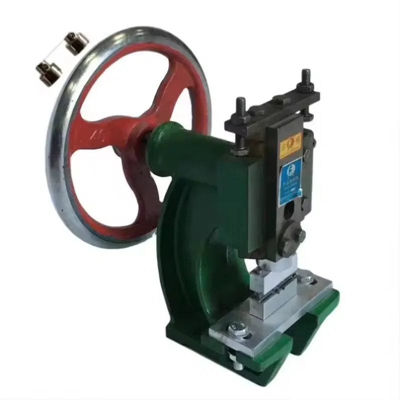 1200KG Manual Pressure Small Table Hand Small Punching Machine Rotary Disc Punching Machine Riveting Equipment Manual