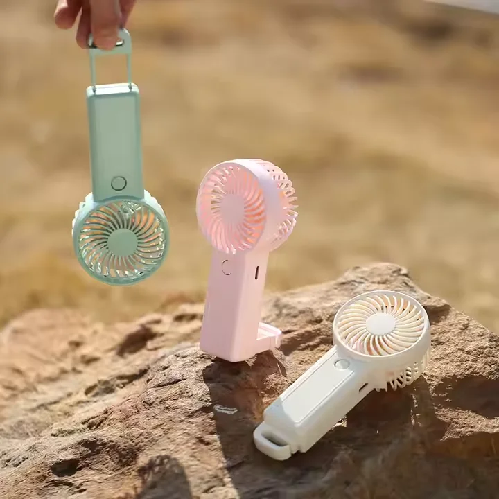 Новый ручной мини-вентилятор 2025 года — портативный настольный вентилятор для студентов, подарок с логотипом на заказ, вентилятор для путешествий на открытом воздухе