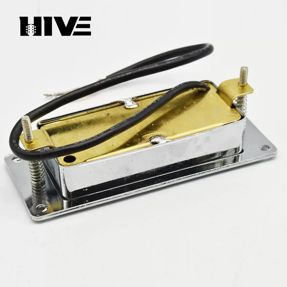 Mini LP Guitar Pickups High-End High-Quality Chrome-Plated Fully Enclosed 2-Conductor Guitar Pickups With Screw
