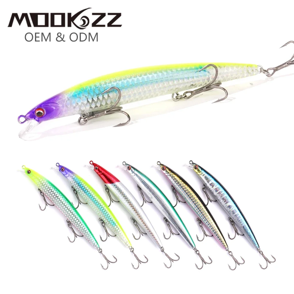 MOOKZZ Floating   Best Price143mm/125mm 20g/13.5g Fishing  Lure Minnow New Arrival Hot Sale  Fishing Bite