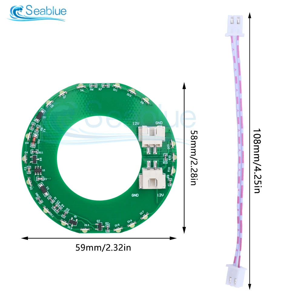 DC5-24V DC11.5-12.5V Touch Sensing LED Luminescent Module Luminescent River Table Starry Sky Table Sensing Table Driver Module