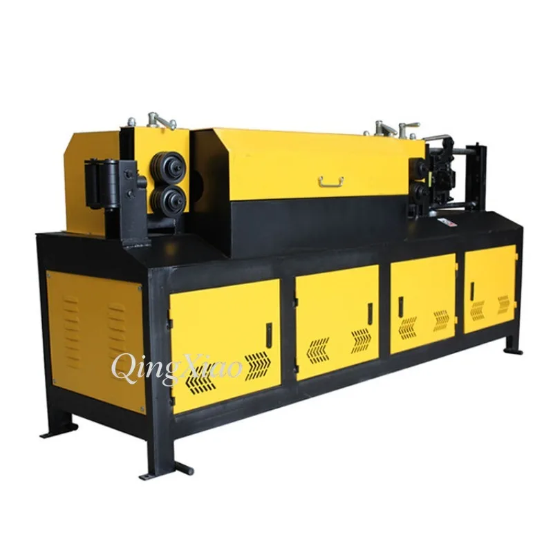 FOB Automatic Rebar Straightening Cutting Machine For 4-10mm Steel Wire Rod High Speed Construction Reinforcing Bar Equipment