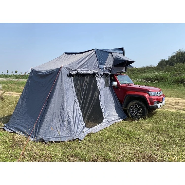 

Pop-Up Car Rooftop Tent Oxford Fabric Folding Camper Shell Cover Accessories for 4x4 Camping Tent on Car