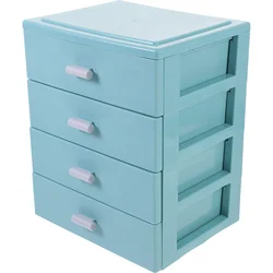 Boîte de rangement en plastique pour bureau, petite armoire de proximité, fourniture de bureau décorative