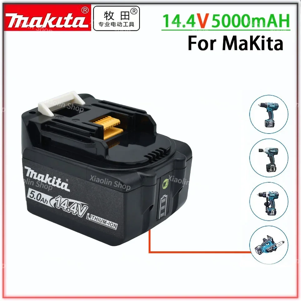 

Makita BL1430 BL1415 BL1440 196875-4 194558-0 195444-8 5.0AH 14.4V rechargeable battery for LED indicator