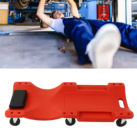 36in Auto Repair Lying Board Car Repairing Deck Bottom Chassis Repair Tools With Padded Headrest Car Repair Tool