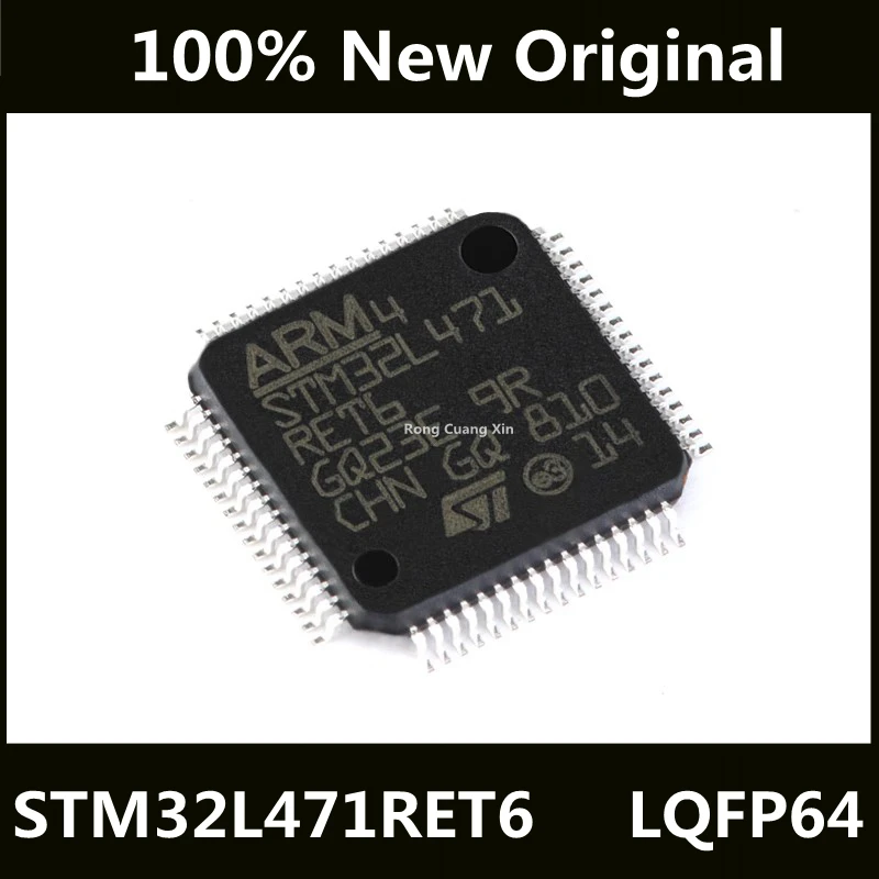 

New Original STM32L STM32L471 STM32L471RET6 LQFP-64 ARM 32-bit Microcontroller MCU Chip IC