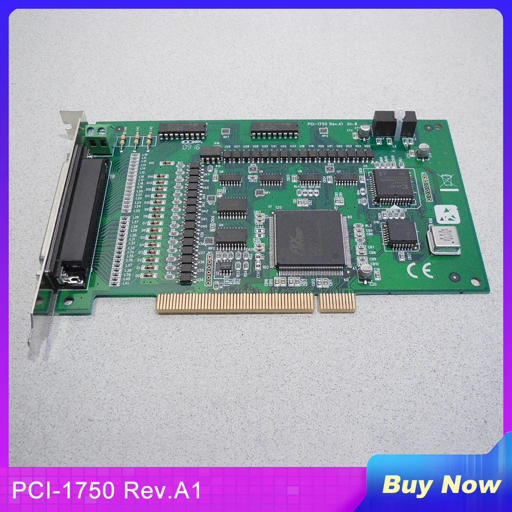 Counter Card 32-Way Isolated Digital Input/Output IO Data Capture Card For Advantech PCI-1750 Rev.A1