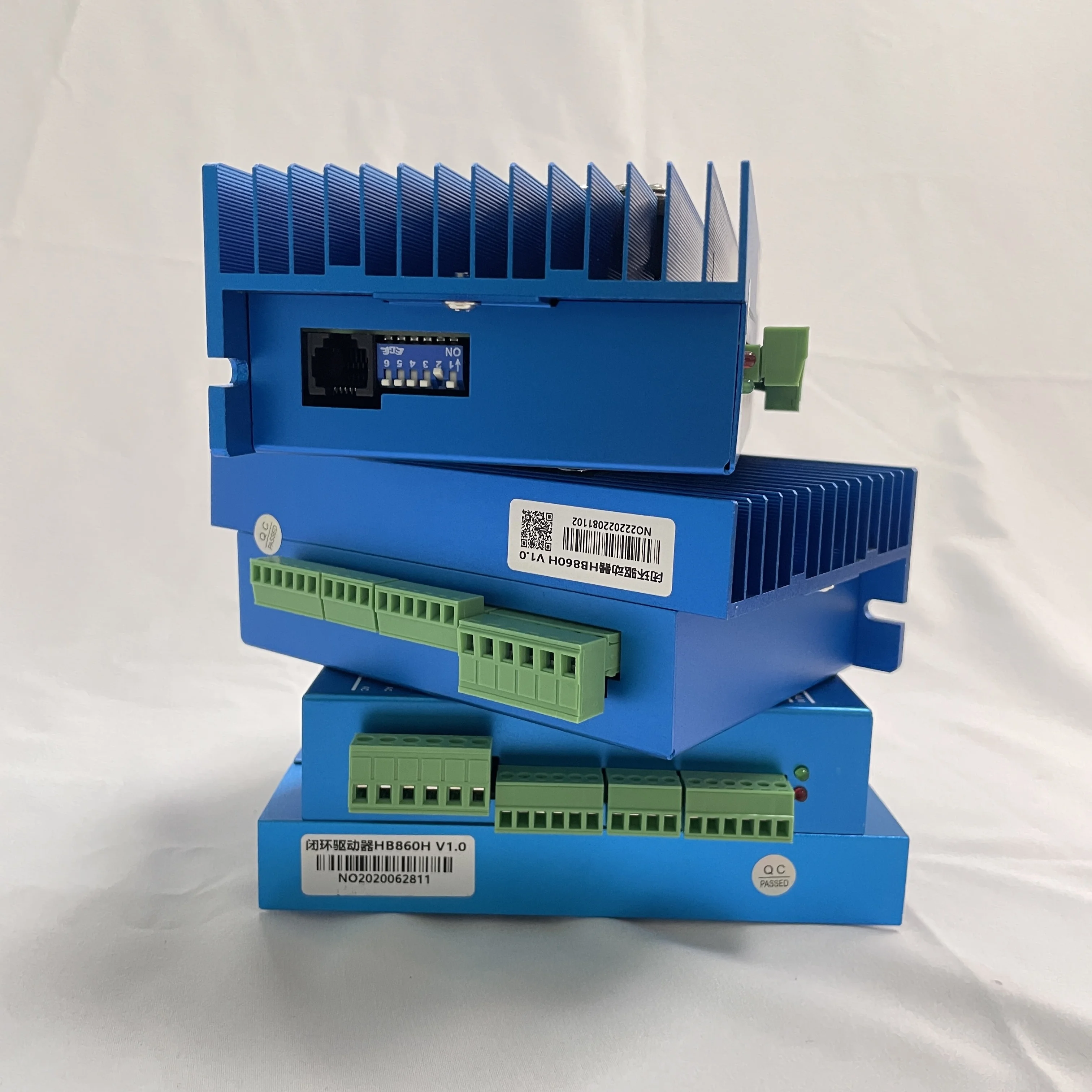 

Драйвер двигателя HB860H 2-фазный с ЧПУ Nema 34 Драйвер шагового двигателя с замкнутым контуром для шагового двигателя