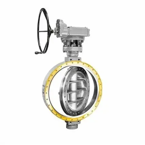 High Performance Low Price 300lb A105 Hard Seal Triple Offset Multi-Layer Electric Butt Welded Butterfly Valve Factory