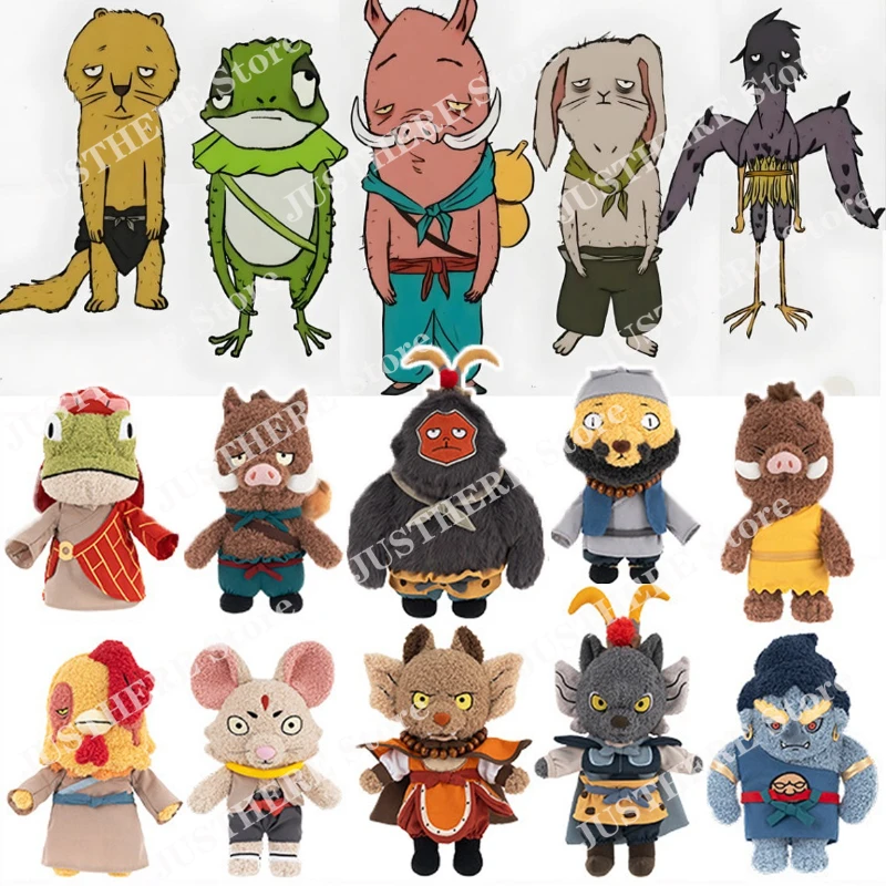 

20cm Anime Nobody Plush Toys Langlang Mountain Little Monster Plushie Dolls Cosplay Stuffed Decoartion Pillow Christmas Gifts