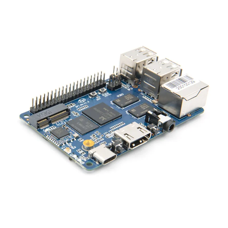 Banana Pi BPI-M4 Realtek RTD1395 64-Bit Quad-Core A53 Single-board Computer 8GB EMMC Raspberry Pi Alternatives