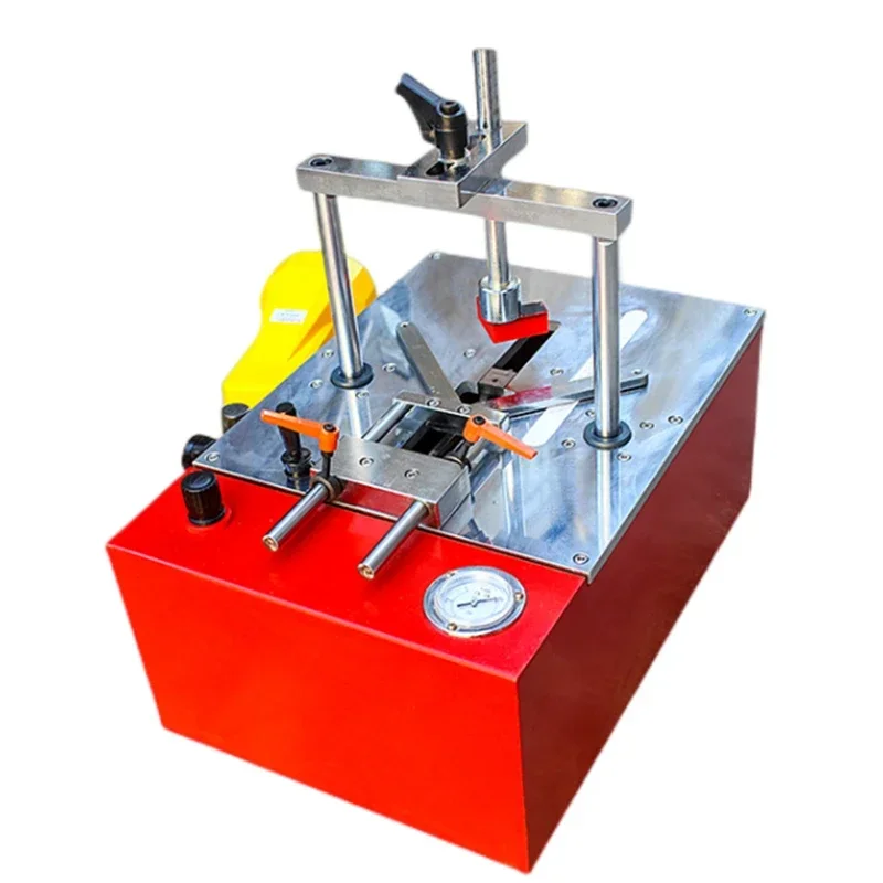 Picture frame making equipment including a 220V electric picture frame corner nailing machine and a 45-degree corner cutting