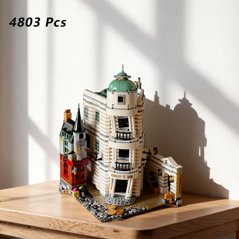 4803 Stuks Stad Model Bouwstenen Street View Montage Speelgoed 76417 Kinderen Volwassenen Verjaardagscadeaus Woondecoratie