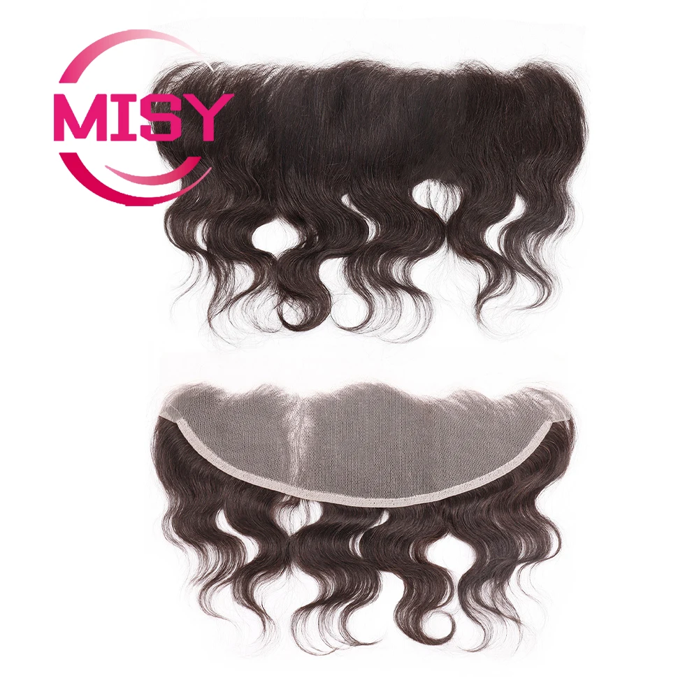 13x4 Invisiable Lace Frontal Only Melt Skins Body Wave Human Hair Ear To Ear Lace Frontal 6 Inch