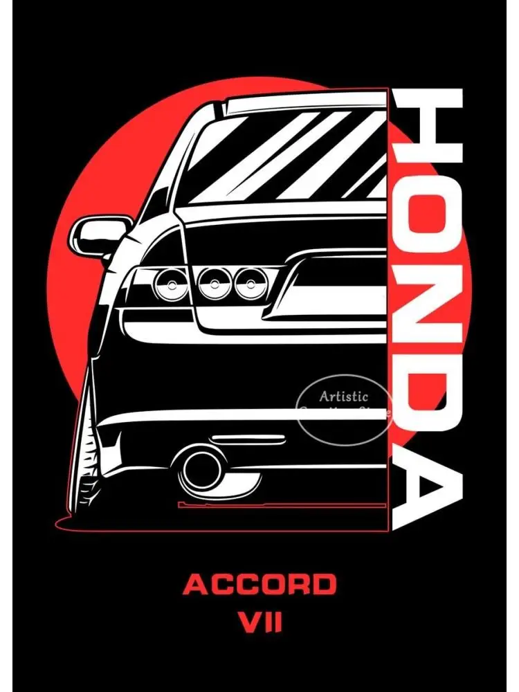 Modern Honda JDM Mazda Japanese Car Poster Canvas Art HD Prints Wall Pictures Black Nordic Art Ideal for Home Decor and Gifts