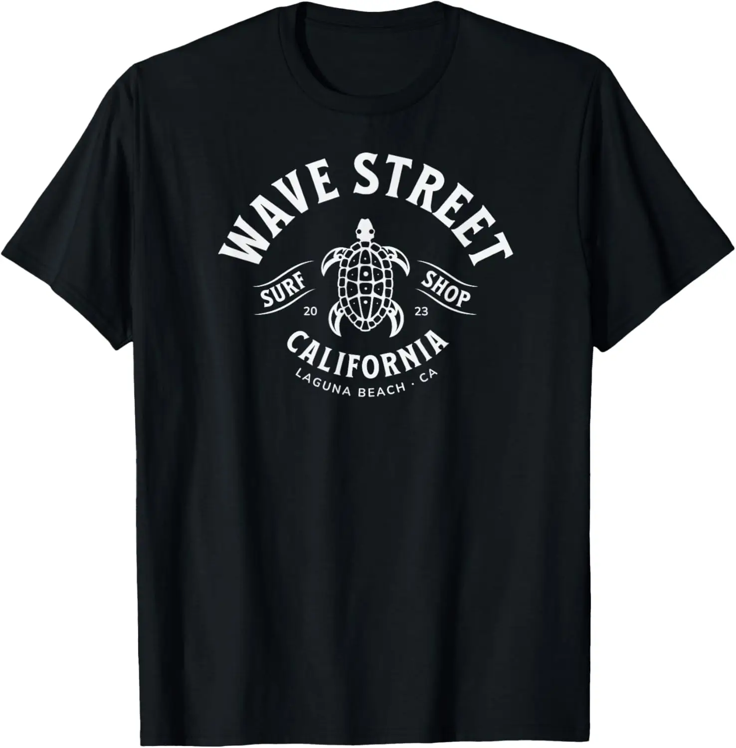 

Футболка с рисунком Hawaiian Honu Turtle Wave Street Surf Shop