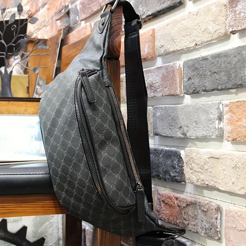 Riñonera de marca de lujo para hombre, riñonera de diseñador, bandolera multifunción, bolsas de pecho, riñonera de viaje corto