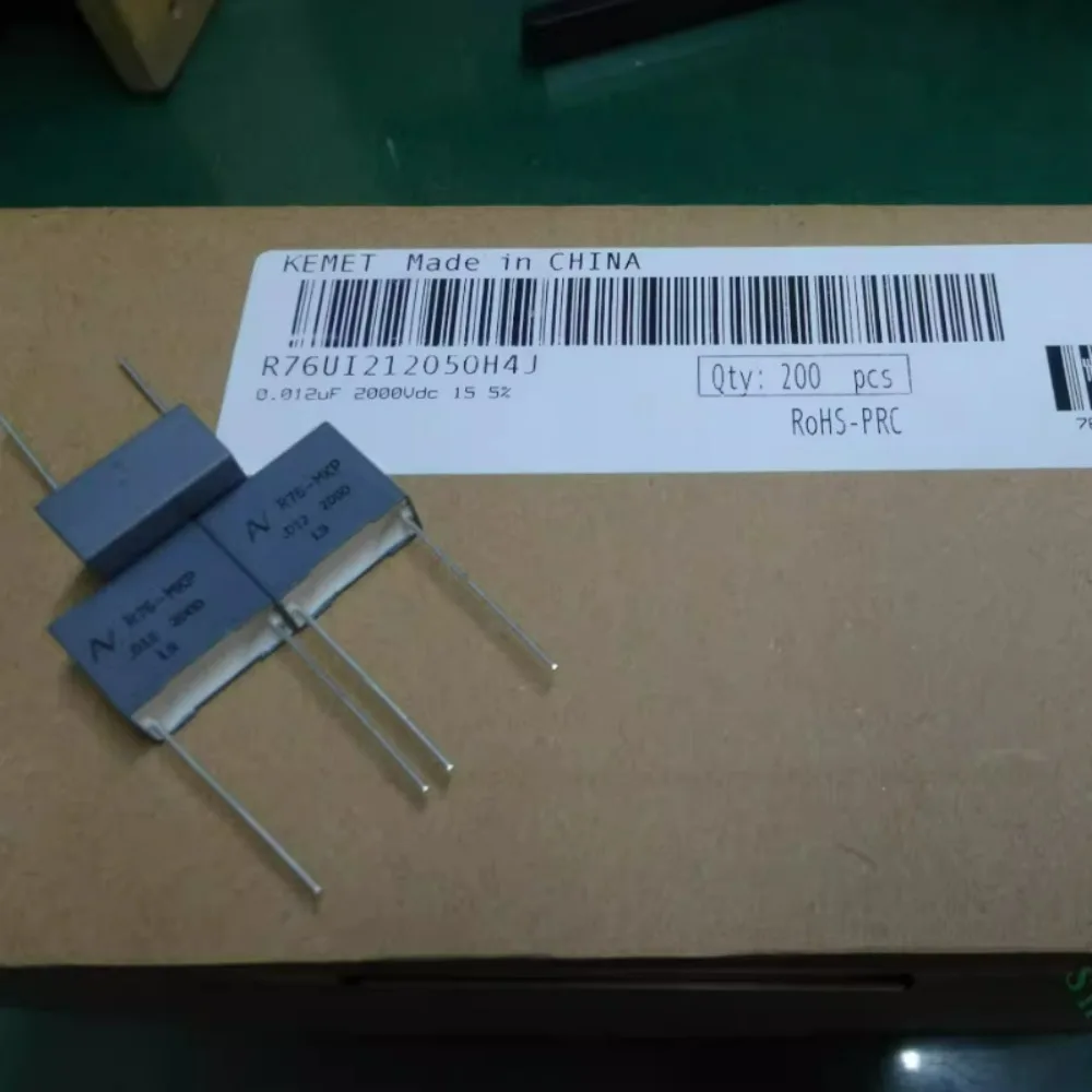 

5pcs/lot AV R76 MKP 0.012uf/2000V 12nf 123 Brand New 15mm Film Capacitor R76UI212050H4J