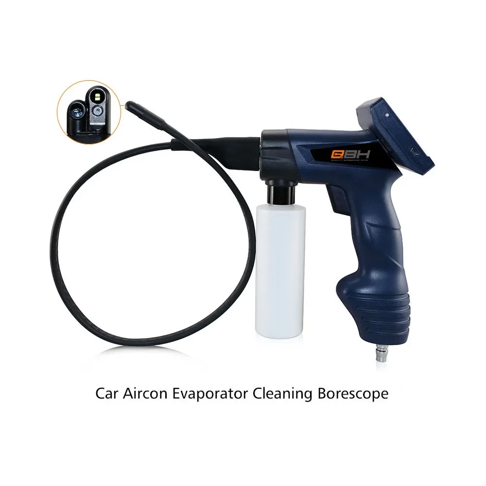 Car High Pressure Washing Gun AC Evaporator High Pressure Sprayer Cleaning Endoscope Visual Car Air Conditioner Borescope