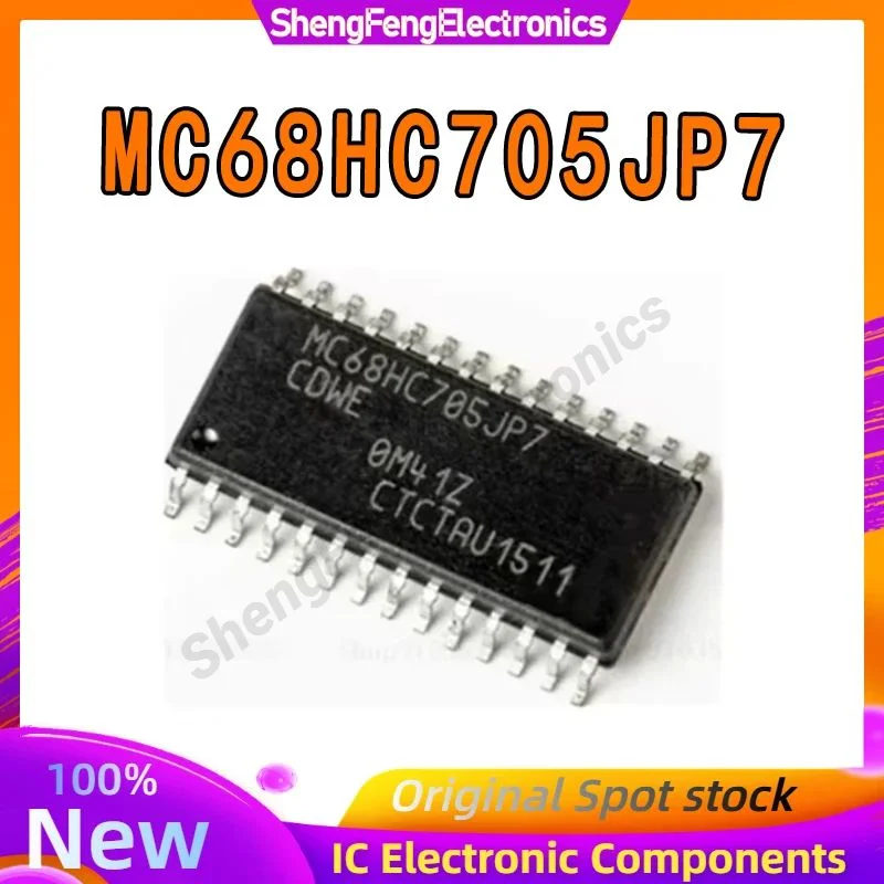 

MC68HC705JP7 MC68HC705JP7CDWE SOP-28 Microcontroller chip in stock