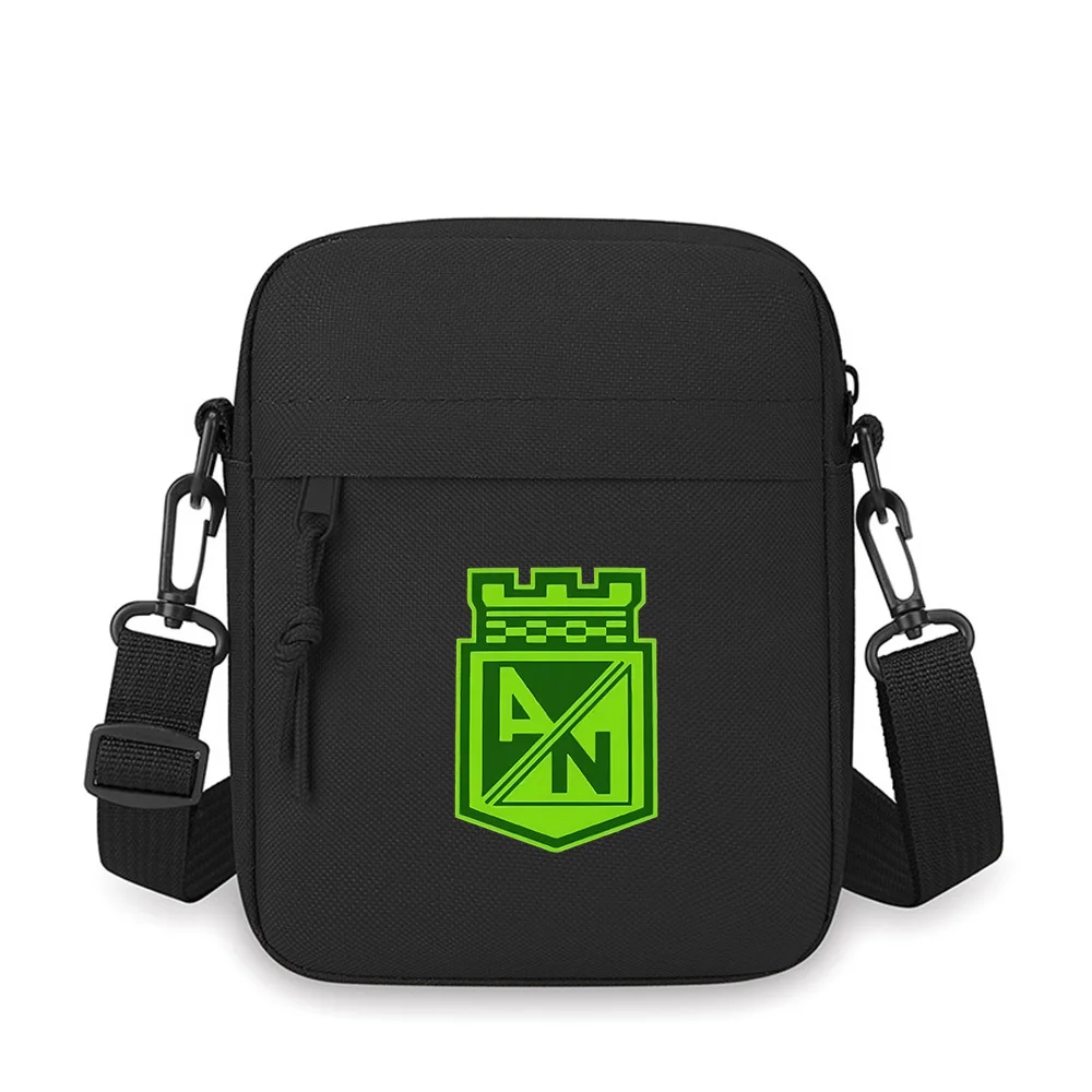 

Shield shape emblem with letters Men Crossbody Bag Single Shoulder Women Cartoon Anime Film Printing Design Unisex
