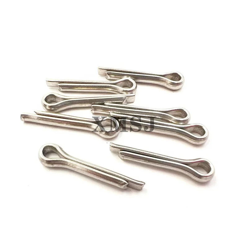 M1M1.2M1.5M2M3M4M5M6M8M10 304 Stainless Steel U Shape Type Spring Cotter Hair Pin Split Clamp Tractor Open Elastic Clip For Car