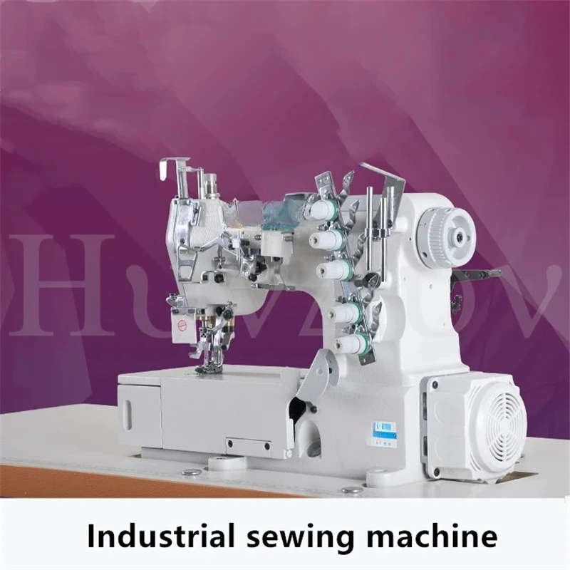 

Three Needle Five Thread Interlock Sewing Machine Electric Overlock Sewing Machine Industrial Sewing Machine