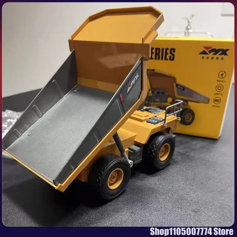 20CM RC ダンプトラック ライトサウンド付きリモコン鉱山トラック 子供用教育建設車両おもちゃギフト