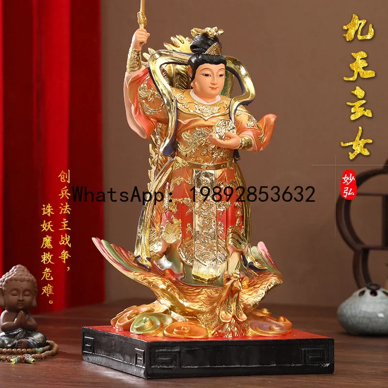 i5.15  Jiutian Xuannu ornament is dedicated to Empress Butian Nuwa at home