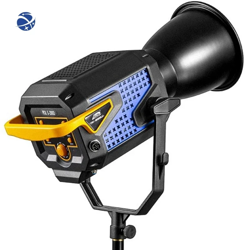 

Yun Yi Camera Accessories Photo Studio Streaming Lights 200W Portable LED Spotlight Focus Light For Video Shooting