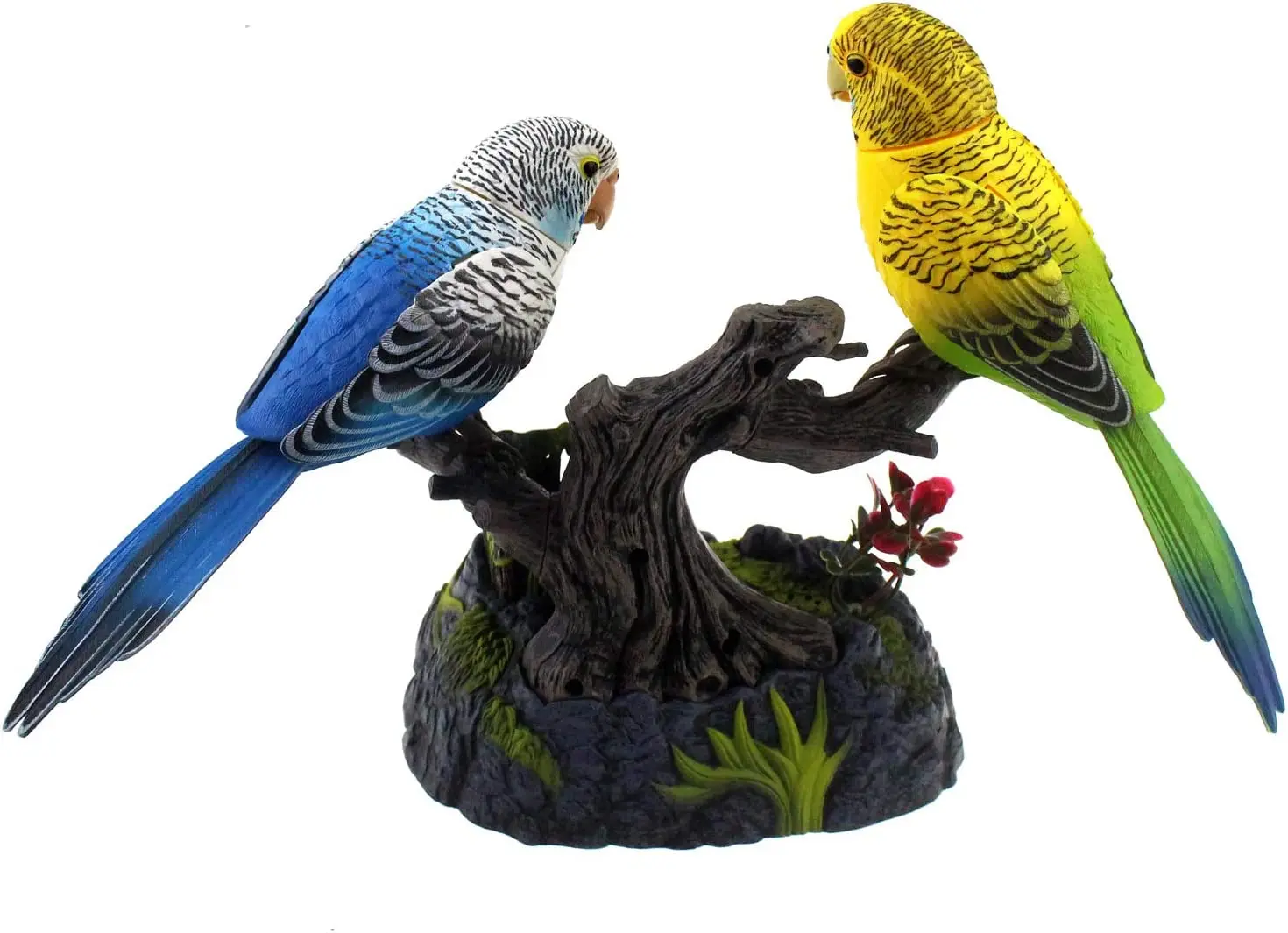 Talking Parrot Bird Electronic Pet Office Home Decoration Record Playback Function Pen Holders Kid Toys Christmas Birthday Gifts