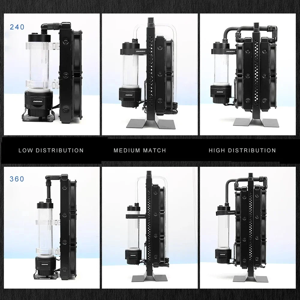 Комплект водяного охлаждения для внешнего компьютера, резервуар и насос Combo, радиатор 240/280/360, комплект водяного охлаждения процессора и видеокарты
