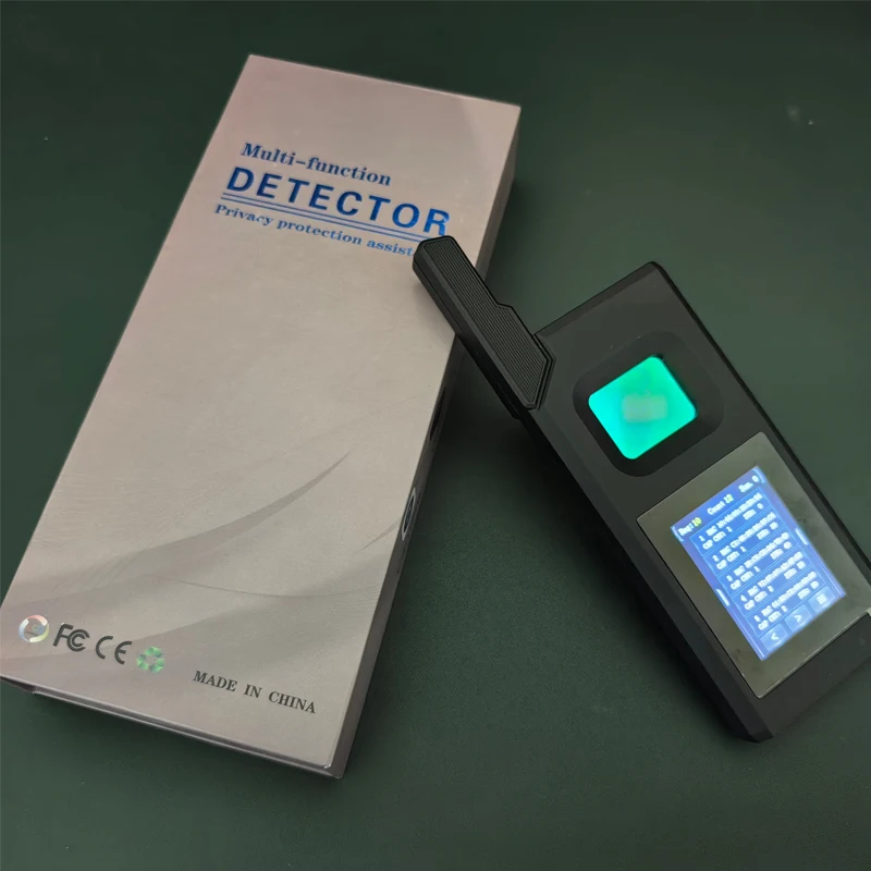 

Handheld Touch Screen Anti-Tracking Detector, High Sensitivity Magnetic GPS Locator Wireless Camera RF Signal Scanner