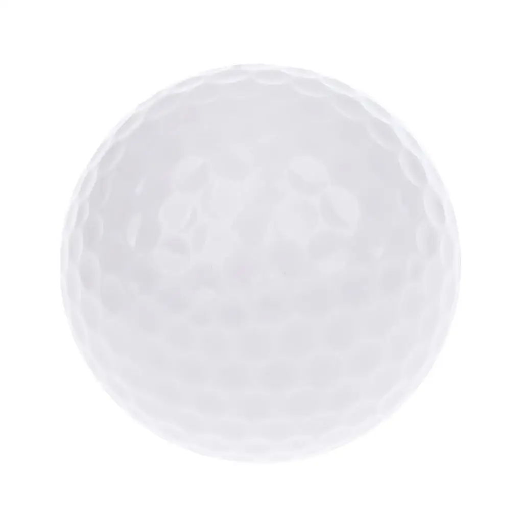 Conjunto de 3 bolas de golfe LED vermelhas noturnas bolas padrão de 42,6 mm e bolas de golfe elásticas de camada dupla